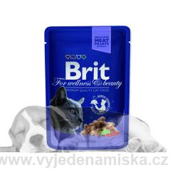BRIT Premium Cat treska kapsika 100 g