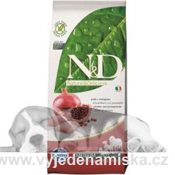 N&D Grain Free DOG Adult Chicken & Pomegranate 12kg BEZ DOPRAVY+Dárek