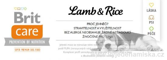 Brit Care Lamb&Rice